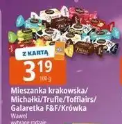 E.Leclerc Mieszanka Krakowska/michałki/Trufle/Tofflairs/Galaretka F&F/Krówka oferta