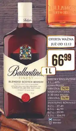 Dino Whisky Ballantine's Finest oferta