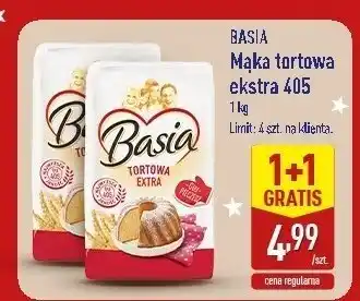 Mąka tortowa ekstra 405 1+1 GRATIS Basia