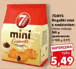 Kaufland Rogalik mini 7Days z nadzieniem różne rodzaje 185 g oferta