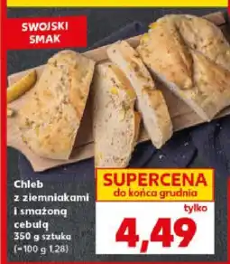 Kaufland Chleb z ziemniakami i kmażoną cebulą 350 g sztuka Kaufland oferta