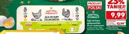 Kaufland Jaja od kury zielononóżki stąd takie Dobre! 10 szt oferta