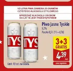 ALDI Piwo Jasne Tyskie oferta