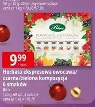E.Leclerc Herbata ekspresowa owocowa/czarna/zielona kompozycja oferta