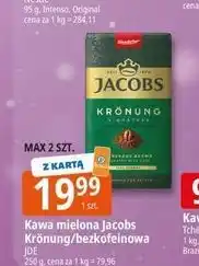 E.Leclerc Kawa mielona Jacobs Kronung /bezkofeinowa oferta