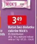 E.Leclerc Baton bez dodatku cukru Nick's oferta