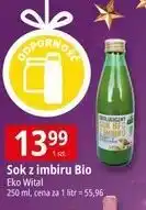 E.Leclerc Sok z imbiru Bio oferta