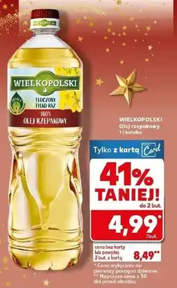 Kaufland Olej Wielkopolski Rzepakowy oferta