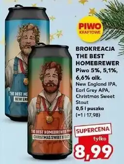 Kaufland Piwo Brokreacja Christmas Sweet Stout oferta