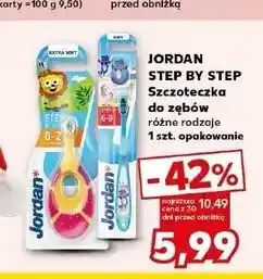 Kaufland Szczoteczka do zębów 6-9 lat Jordan Step By oferta