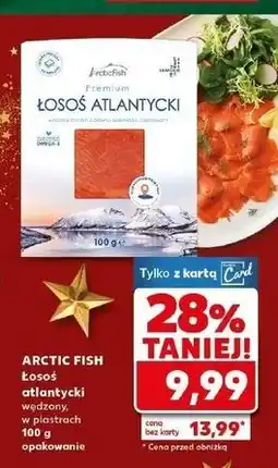 Kaufland Łosoś atlantycki wędzony na zimno Arctic Fish oferta