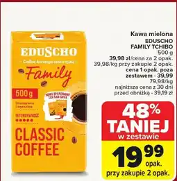 Carrefour Market Kawa mielona EDUSCHO FAMILY TCHIBO 500 g oferta
