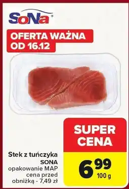 Carrefour Market Stek z tuńczyka Sona oferta