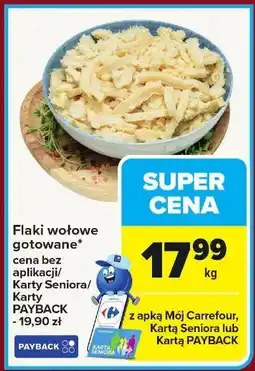 Carrefour Market Flaki wołowe gotowane Carrefour Market oferta