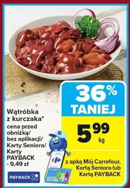 Carrefour Market Wątróbka z kurczaka Carrefour Market oferta