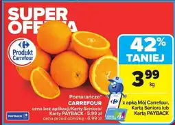 Carrefour Market Pomarańcze Carrefour oferta