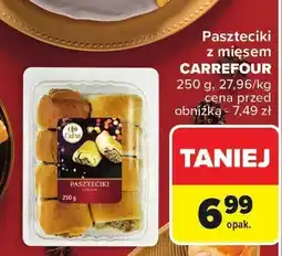 Carrefour Market Paszteciki z mięsem Carrefour oferta