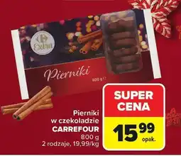 Carrefour Market Pierniki w czekoladzie Carrefour oferta