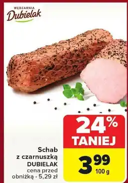Carrefour Market Schab z czarnuszką Dubielak oferta