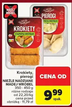 Carrefour Market Krokiety z kapustą i grzybami Niezłe Nadziane Madej Wróbel oferta