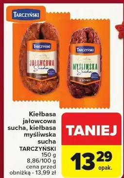 Carrefour Market Kiełbasa jałowcowa sucha Tarczyński oferta