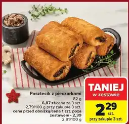 Carrefour Pasztecik z pieczarkami Carrefour oferta