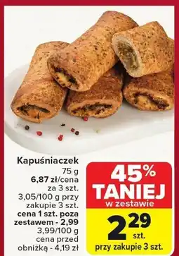 Carrefour Kapuśniaczek 75 g Carrefour oferta
