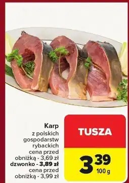 Carrefour Karp z polskich gospodarstw rybackich Carrefour oferta