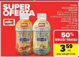 Carrefour Market Shake Müllermilch Müller Apple Pie Taste 400g oferta