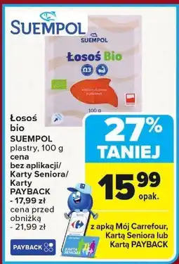 Carrefour Łosoś bio Suempol oferta
