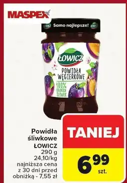 Carrefour Market Powidła śliwkowe Łowicz oferta