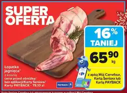 Carrefour Łopatka jagnięca z kością Carrefour oferta