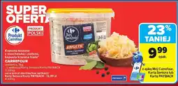 Carrefour Kapusta kiszona z marchewką i ziołami Carrefour oferta