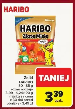 Carrefour Market Żelki HARIBO Złote Misie oferta