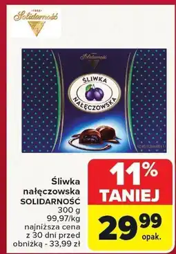Carrefour Market Śliwka nałęczowska SOLIDARNOŚĆ 300 g oferta
