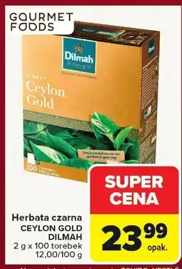 Carrefour Market Herbata czarna Ceylon Gold Dilmah oferta