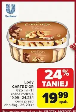Carrefour Lody Carte d'Or Tiramisu oferta