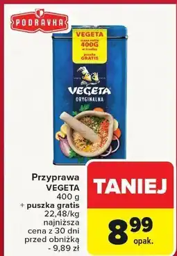 Carrefour Market Przyprawa Vegeta Oryginalna 400g + puszka gratis oferta