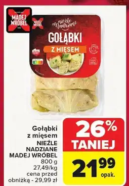 Carrefour Gołąbki z mięsem NIEŹLE NADZIANE MADEJ WROBEL oferta