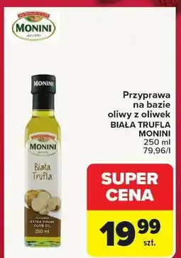 Carrefour Market Przyprawa na bazie oliwy z oliwek Biała Trufla Monini oferta