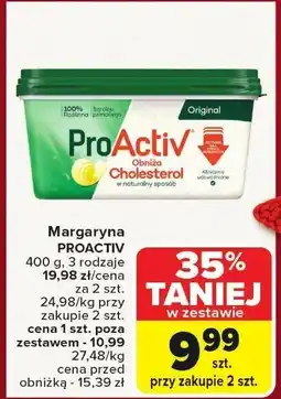 Carrefour Margaryna ProActiv Original oferta