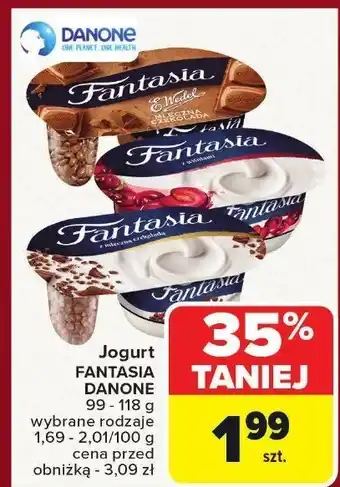 Carrefour Jogurt Fantasia Danone oferta