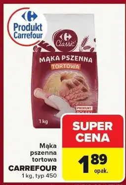 Carrefour Mąka pszenna tortowa Carrefour Classic oferta