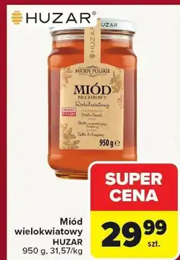 Carrefour Miód wielokwiatowy HUZAR oferta