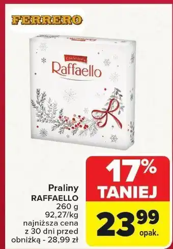 Carrefour Praliny Raffaello Ferrero oferta