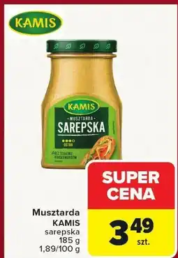 Carrefour Musztarda KAMIS sarepska oferta