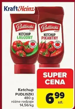 Carrefour Ketchup Pudliszki łagodny oferta