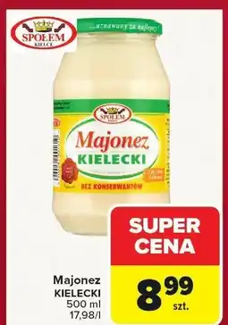 Carrefour Majonez Kielecki Społem oferta