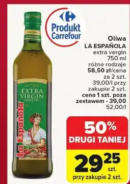 Carrefour Oliwa LA ESPAÑOLA extra vergin oferta