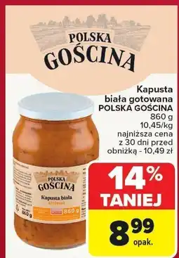 Carrefour Kapusta biała gotowana Polska Gościna oferta